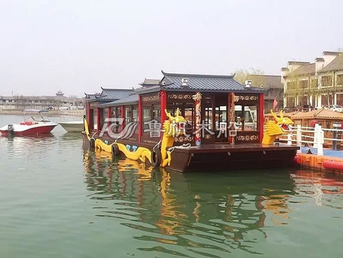 大型龍形畫舫觀光船